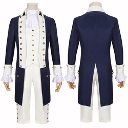 Hamilton Alexander Costume Cosplay Victorian Uniform Medieval Musical Rock Adult Kids Stage Performance Halloween Suits
