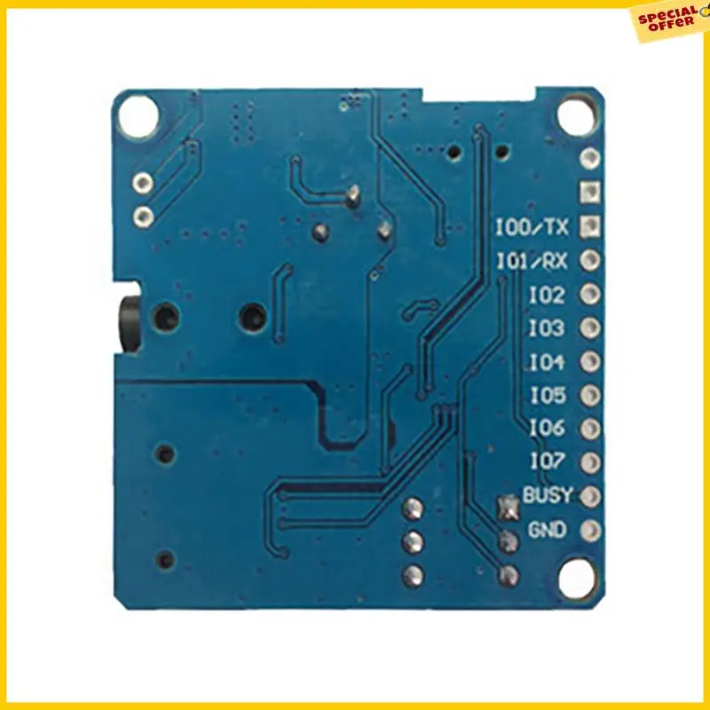 

A25P 3X DY-SV5W Модуль воспроизведения голоса для MP3-плеер Усилитель воспроизведения голоса 5 Вт SD/TF-карта Встроенный триггер ввода-вывода UART