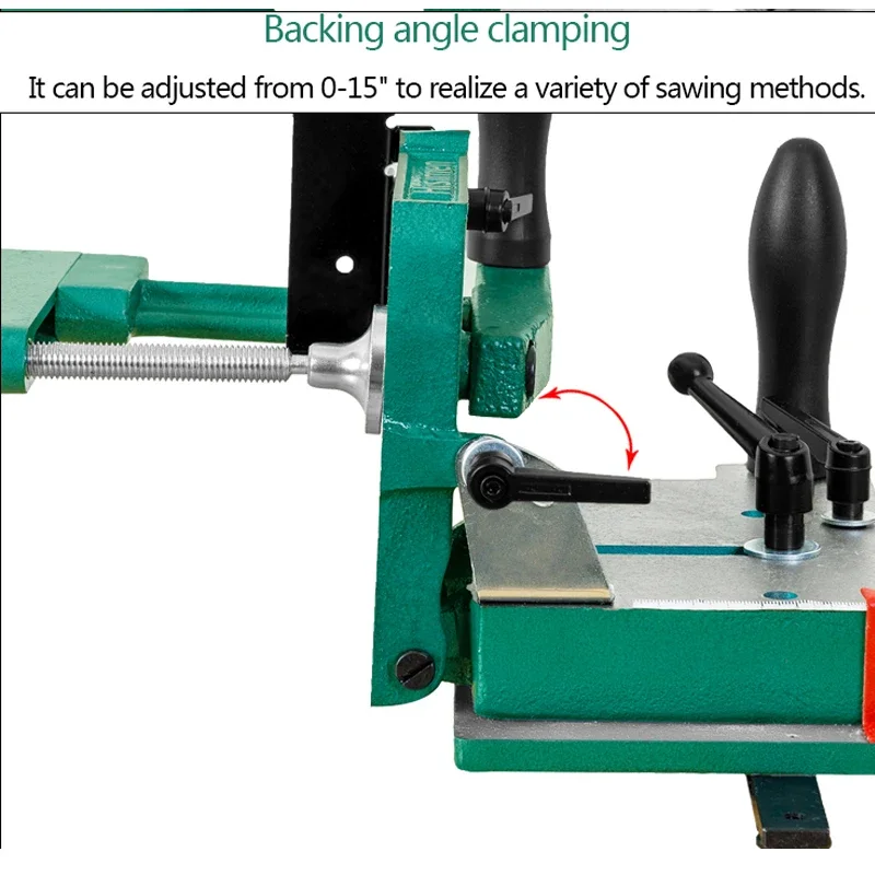 H7583 Woodworking Desktop Tenoning Machine Special Tenon Saw Tenoning Fixture Desktop Tenoning Machine Drill Tool