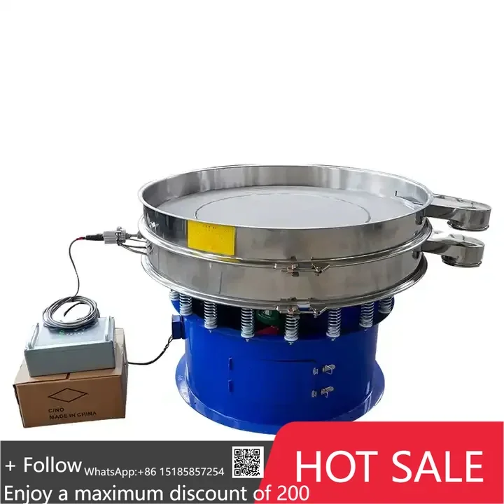 

single layer glass powder screening machine ultrasonic vibratory sifter for sieving ultra-fine powder