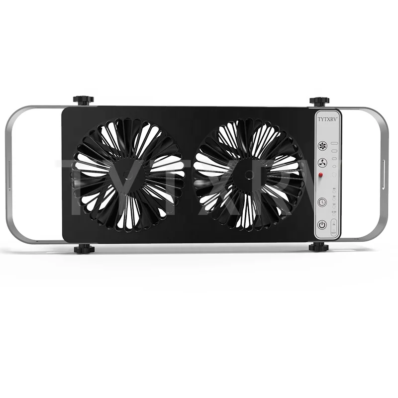 HEYRV Portable and Movable 12V Fan RV Caravan Parts Ventilation and Exhaust Systems Easy to Install