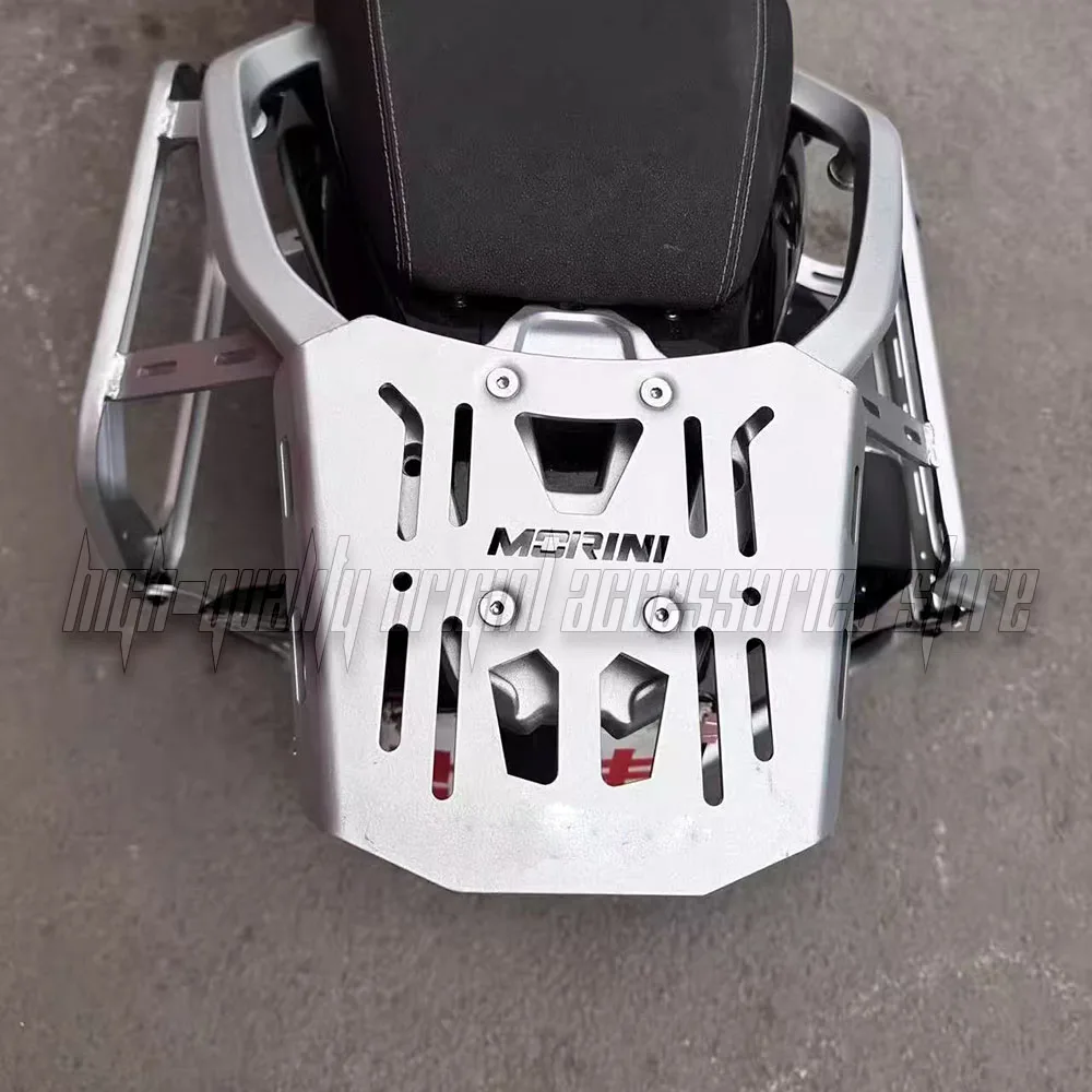 Suitable for Morini X Cape X-Cape1200 XCape 1200 Rear Shelf Trunk Back Box Bracket Carbon Steel Luggage Rack Accessories