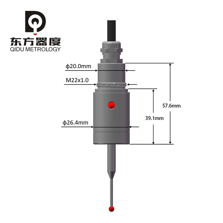 

2025 DLP25 Professional Cnc Machine Tool Accessories Wired Touch Probe Sensor for Cnc Lathes Touch Probe