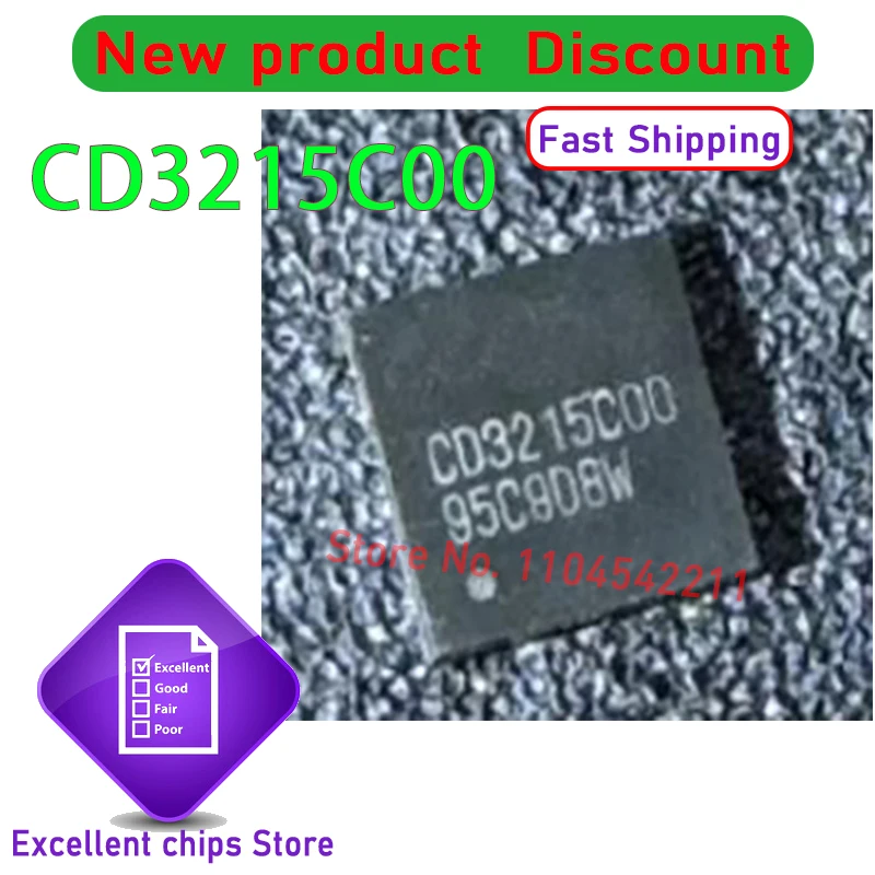 (2-10piece) 100% New CD3215C00 CD3215COO BGA Chipset