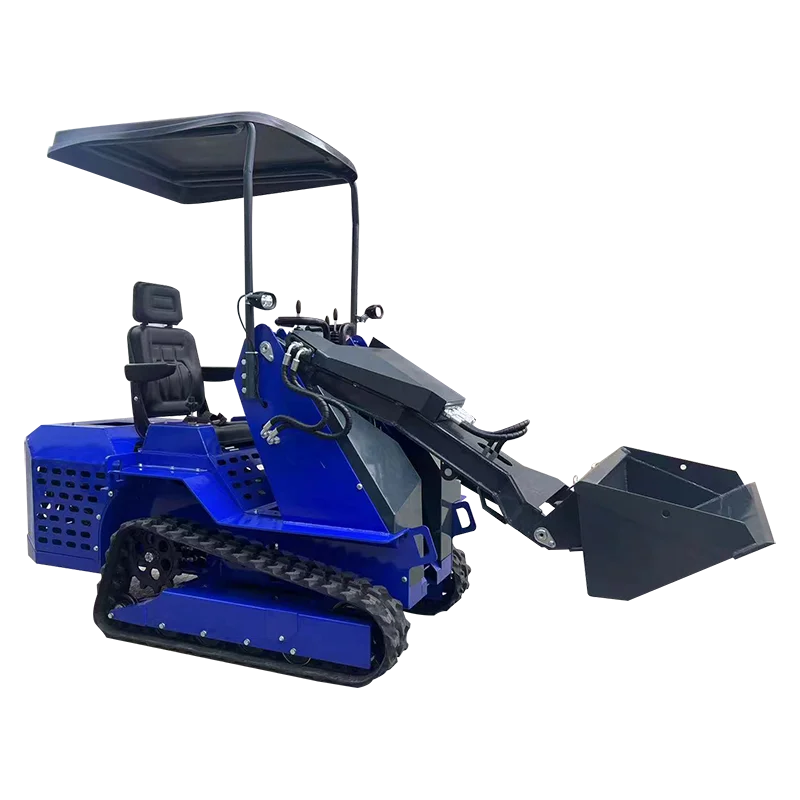 Customized 390 Mini Sliding Loader High Efficiency Mini Track Loader with Sliding Feature And Essential Accessories