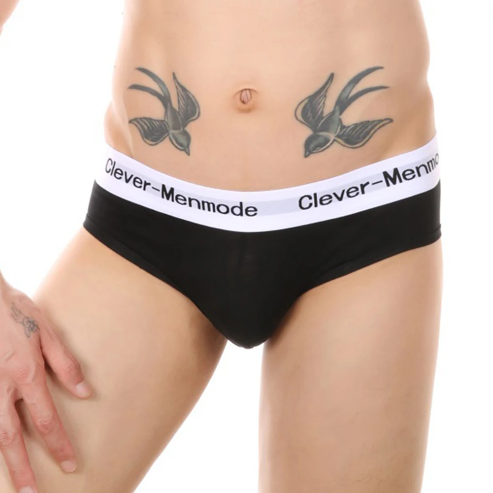 

Men's Crotchless Briefs Sexy Underwear with Low Waist Detail Comfortable and Durable Choose from Multiple Colors