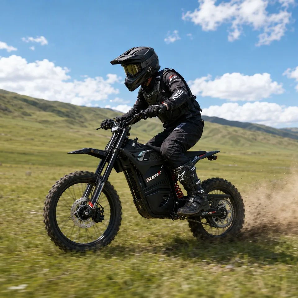 ALT FISH Off-Road E-Bike – 3500W Peak Motor, 46MPH Top Speed, 230LB Load, Lightweight 56KG Frame for Trails & Mud image 5