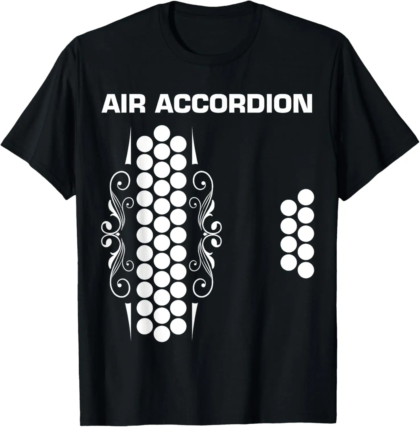 Air Accordion Mexican American Music Band Gifts T-Shirt