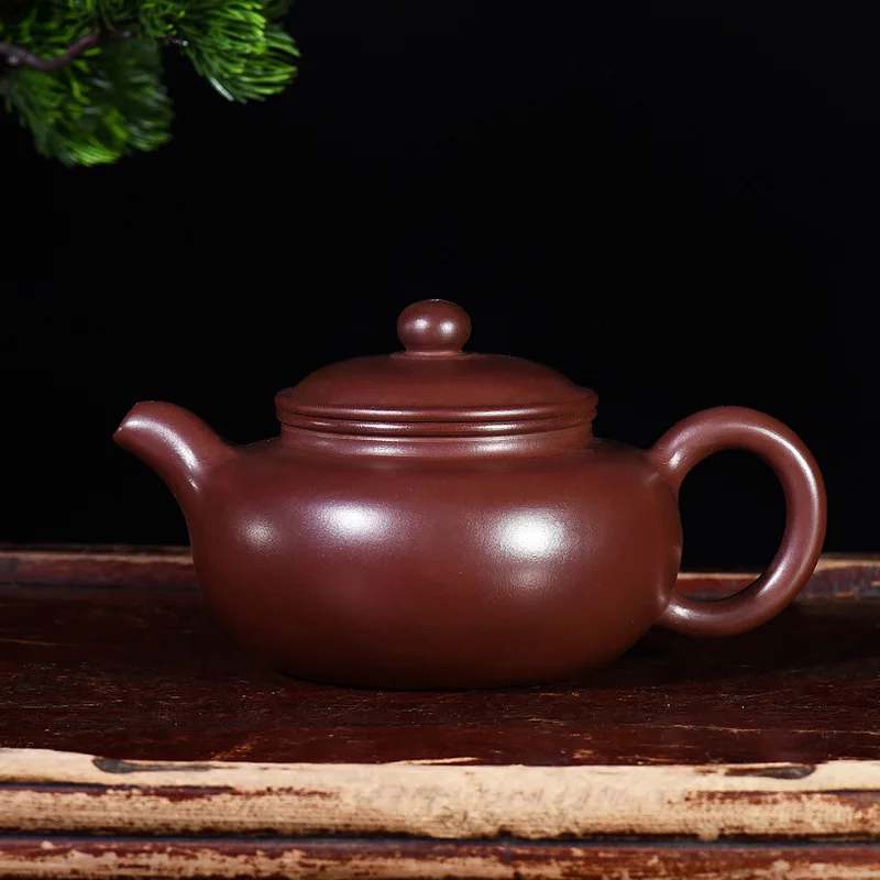 

Yixing original mine purple clay teapot, handmade by famous artisans, antique imitation purple clay, distributed by micro busine