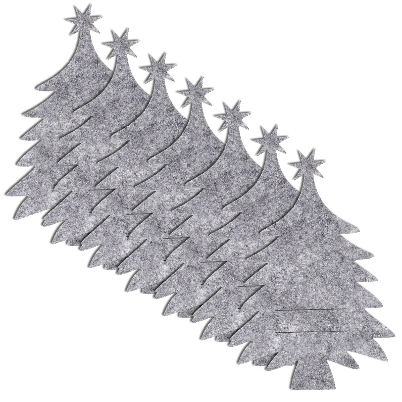

8Pcs Christmas Cutlery Covers Xmas Tree Shaped Fork Spoon Holders Dining Table Decoration Supplies Cutlery Holder