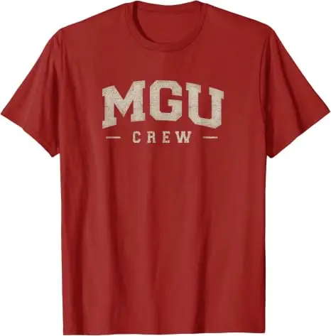 MGU Crew T-Shirt mit Y2k-Schriftzügen, personalisierte Grafikkleidung für Damen und Herren, T-Shirt mit Spruch, Partykleidung, weiche Baumwoll-T-Shirts – Detail 7