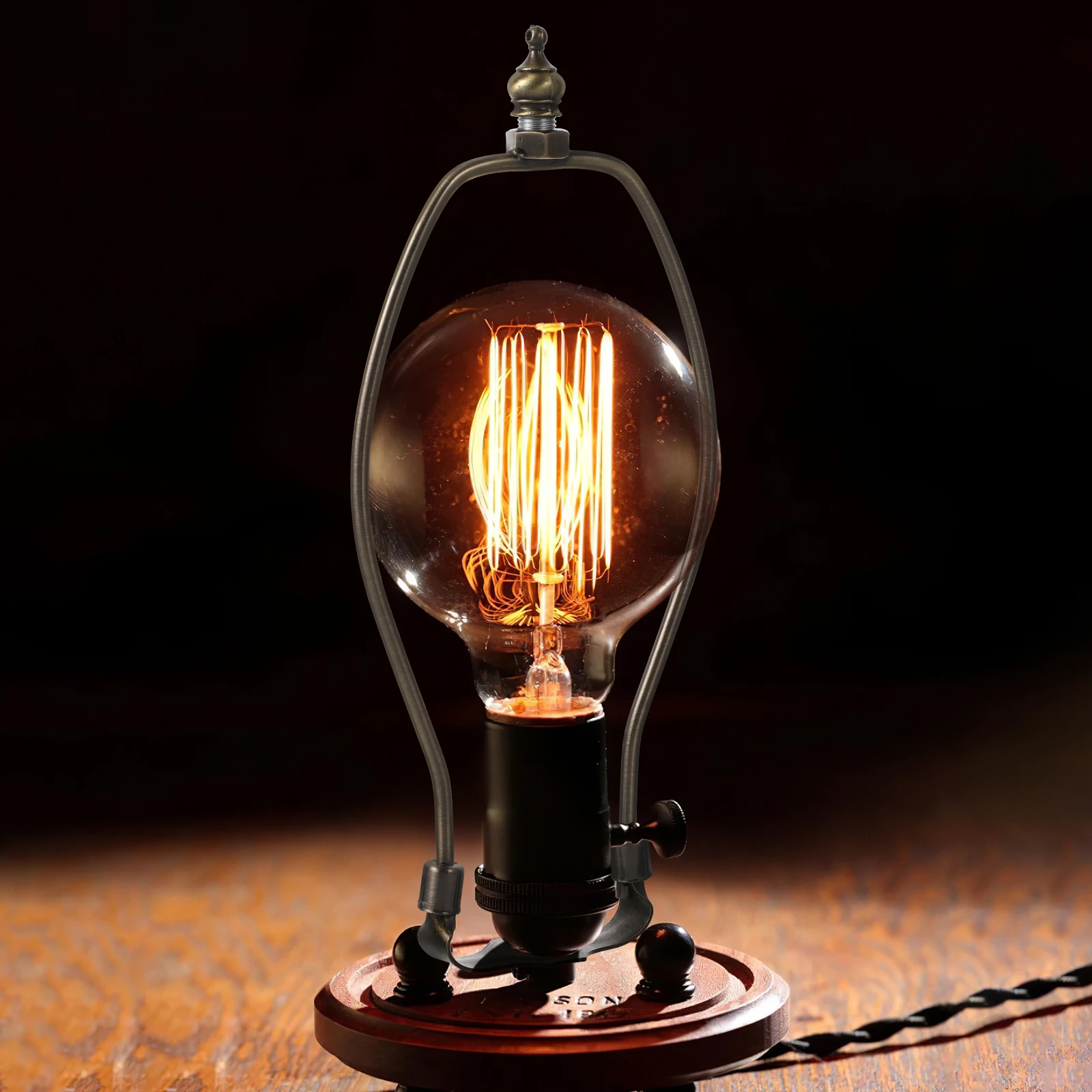 

Horn Bracket Frame Lamp Shape Lampshade Table Shades Holders Support Alloy Plating for