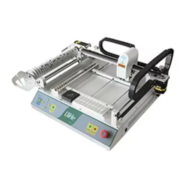 TVM802AX Desktop SMT Mounter Dual CCD Visual Positioning 29 Fidelity Multi-Material Compatible Quiet Brushless Pumps