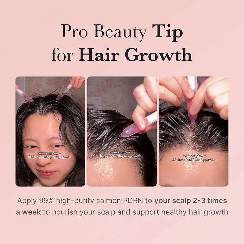 

Salmon DNA Essence Serum Pink Peptide Salmon PDRN One Day Single Use Essence Suitable for Skin Care and Rejuvenation Needs