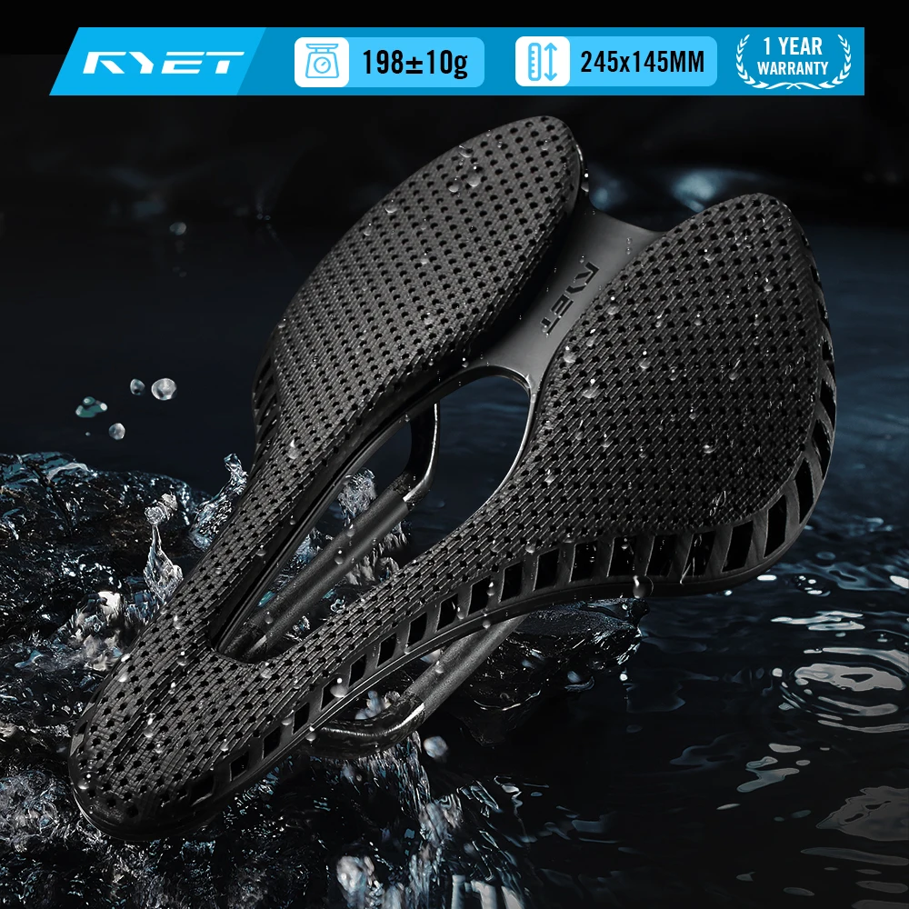 selle-de-velo-ryet-en-carbone-imprimee-en-3d-198g-245x145mm-ultralegere-unisexe-pour-triathlon-route-vtt-gravel-coussin-de-velo-pieces-detachees