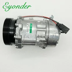 SD7V16 AC A/C Air Conditioning Compressor Cooling Pump for Volkswagen Beetle Golf Jetta 1.8 1.9 2.0 2.8 L 1J0820805 1J0820803A