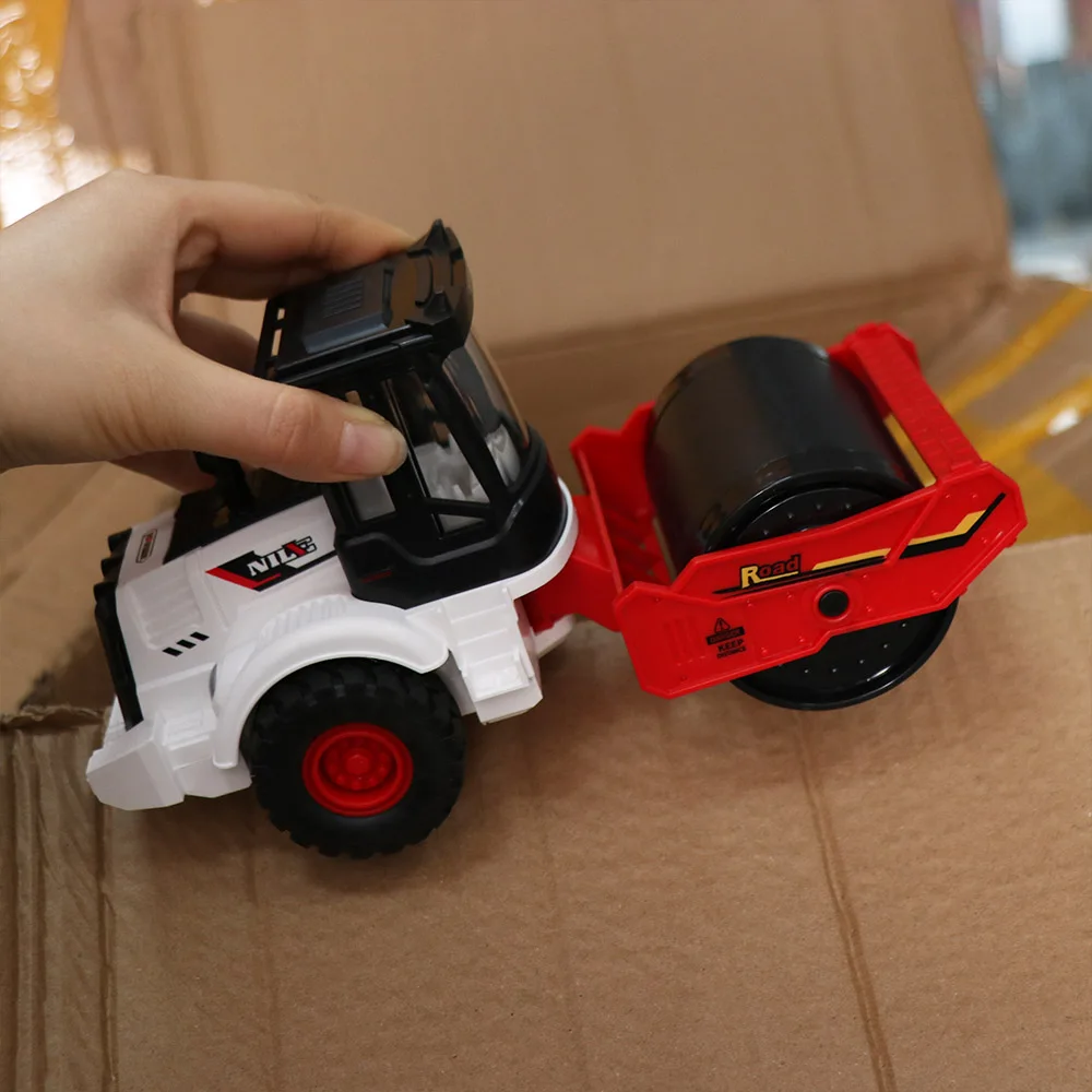 

1:60 Scale Engineering Car Model Forklift Dumper Road Roller Construction Truck Vehicle High Simulation Excavator Bulldozer