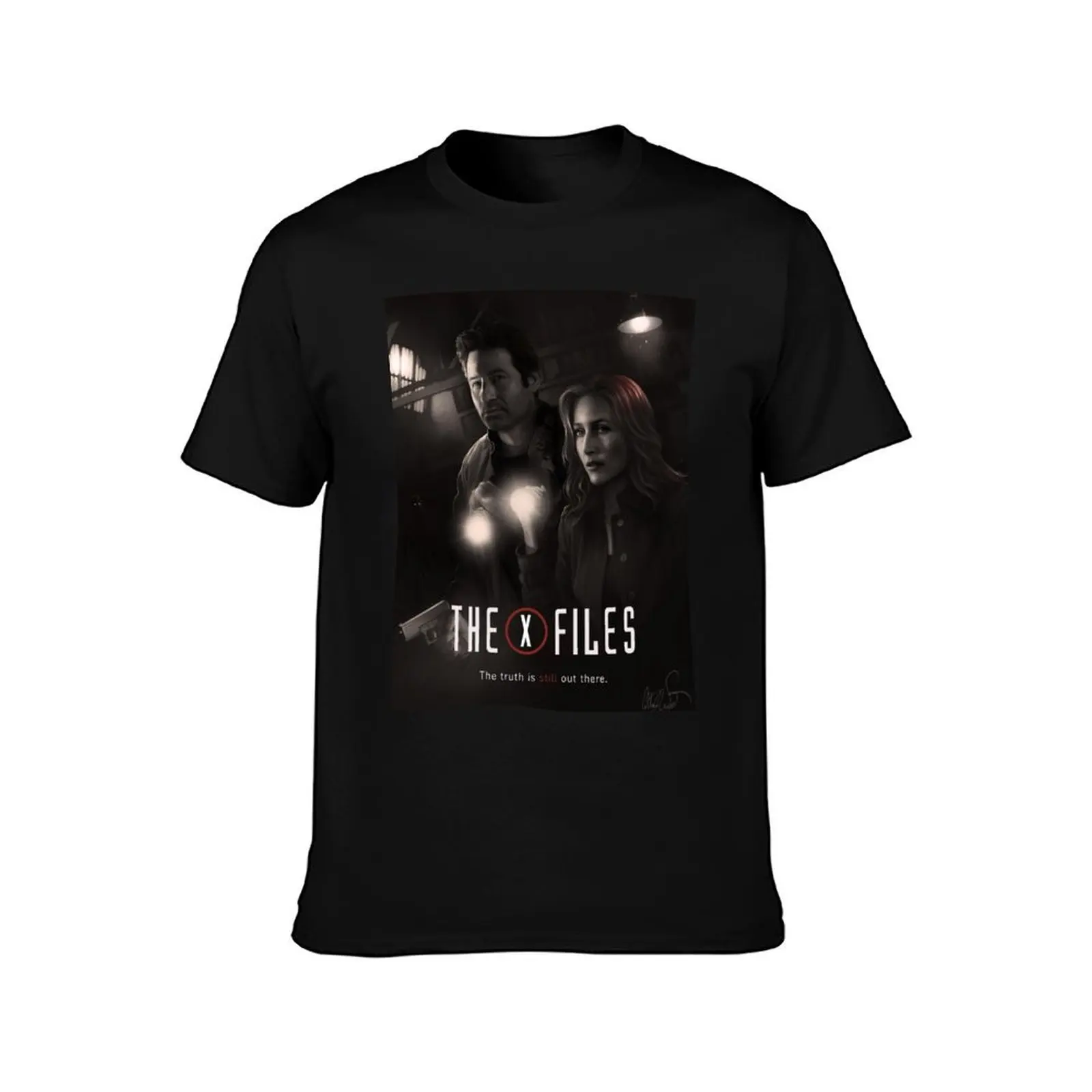 The X-files Poster s11 n°2 T-Shirt t shirts for man pack cotton T-Shirt