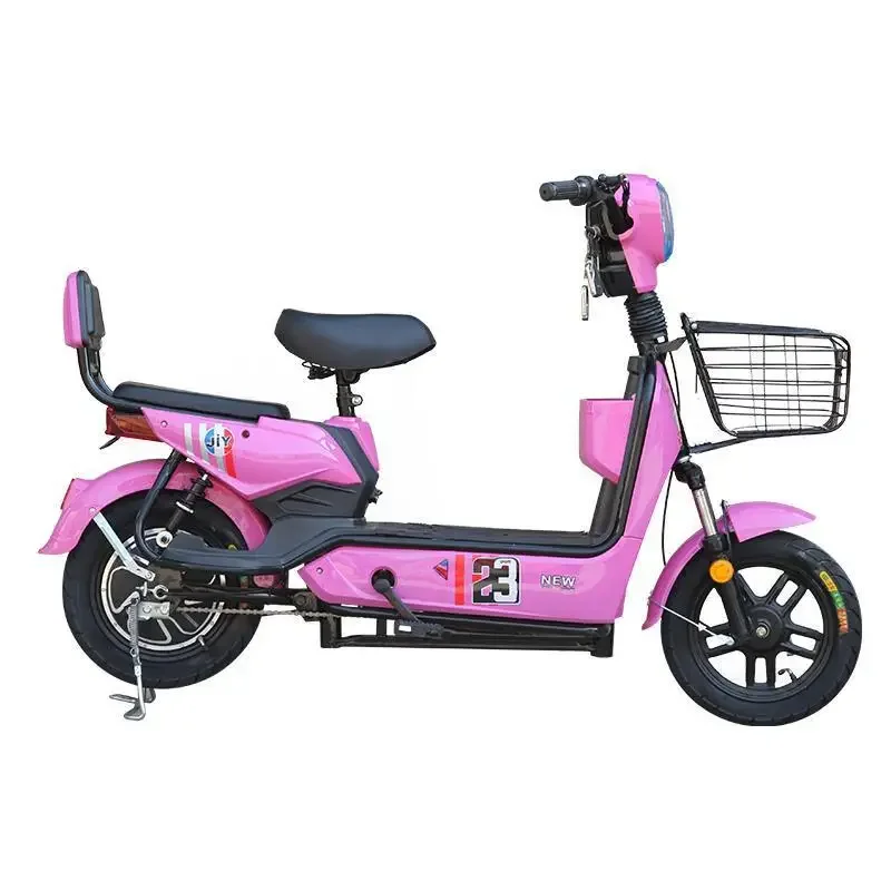 Mobility Scooter Optional Remote Control Anti-theft Key Electric Two-wheeler Smart Electric Vehicle 350W48V12AH Electric Scooter