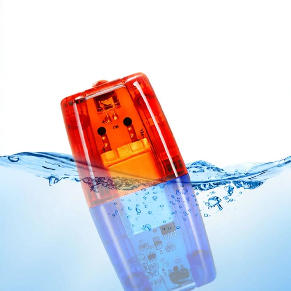 Mini Shoulder Clip Strobe Lamp LED Red Blue Warning Signal Light For Security Personnel Night Walk Work Safety Device