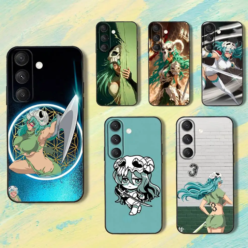 Чехол для телефона B-Bleach N-NellielS для Samsung S25, S24, S10, S22, S21, S20, S23, Ultra, Plus, Lite, FE, мягкий силиконовый черный чехол