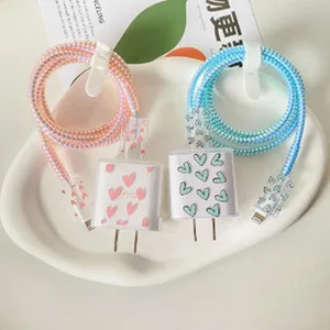 Apple cover 18/20w protective cover charger is applicable to iPhone 14/13 Data cord bite protective shield 8 Main Protector Sales Iphone Charger - №3