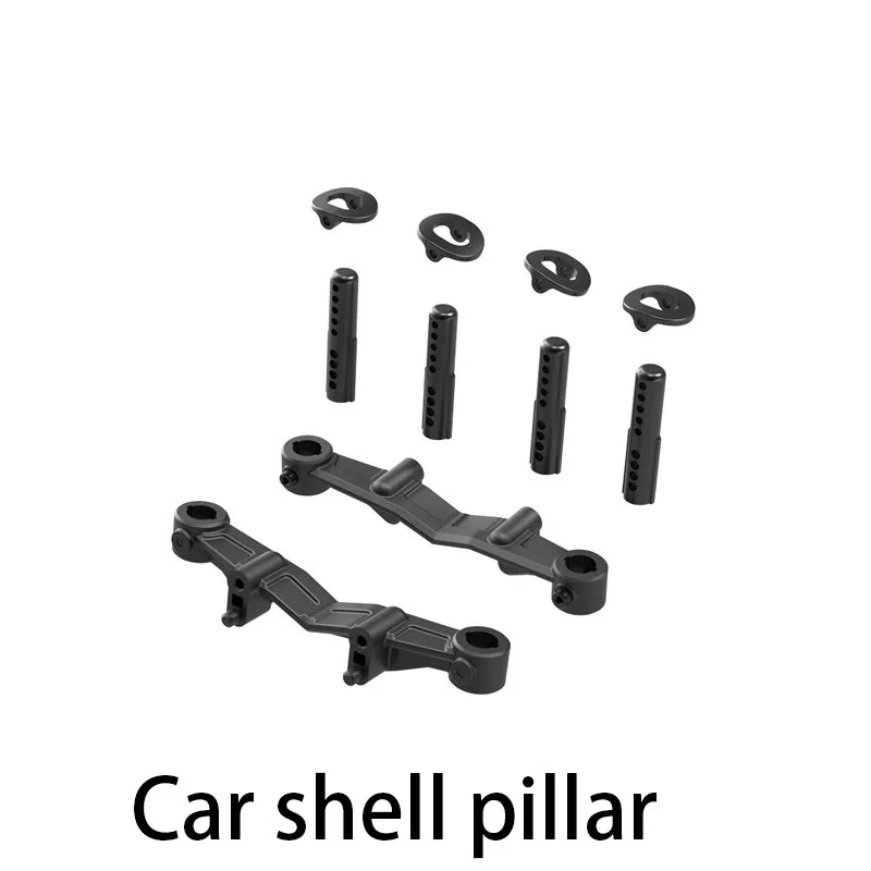 RC Corolla All round Terminator Accessories Front and Rear Crash Plates Light Lines Crash Plate Bracket Car Shell Pillar Head