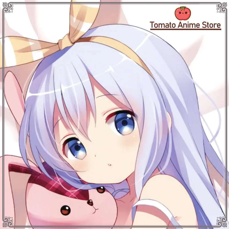 

Anime Is A Rabbit Order Kafuu Chino Sexy Cozy Dakimakura Cover Pillow Ing For Bed Gifts LJ