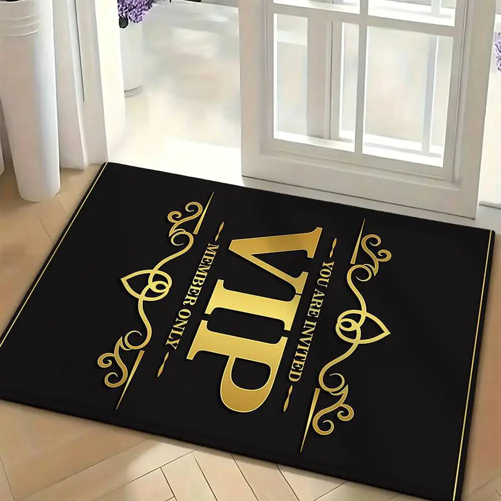 Fashion VIP Members Only Bedroom Decor Carpet  for Living Room Thick Plush Study Floor Mat Home Fluffy Soft Rug