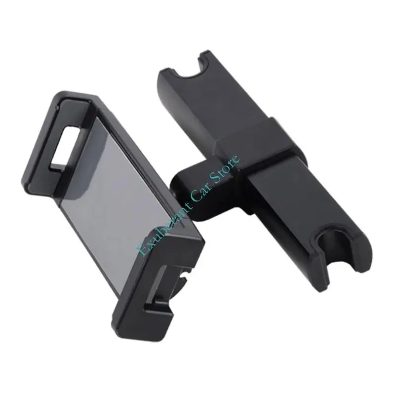 H3CE Universal 360 Rotating Tablet Holder for Car Headrest Designed for Anti Shake Stability on Bumpy or Off Road Terrains