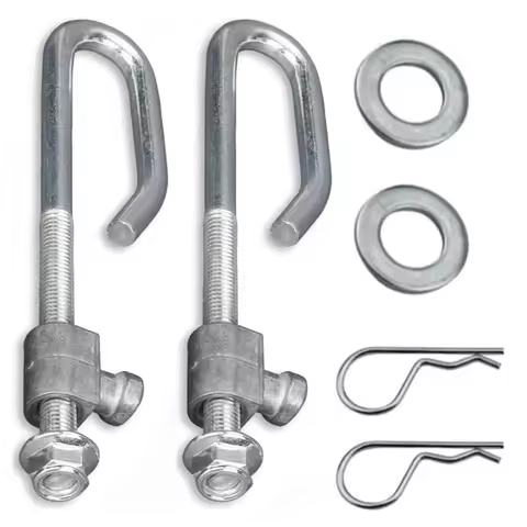 New GX24864 GX21718 Deck Lift Hanger Rod Kit For John Deere 14M7465 GX26085 24M7053, For E130 Deck Lift Link Kit Set Of 2