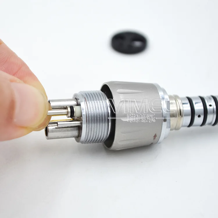 dent al LED  Handpiece Coupling  2/4/6 hole Quick Connector Adaptor Fit dent al High Speed Handpiece Dentisit  Tools Optional
