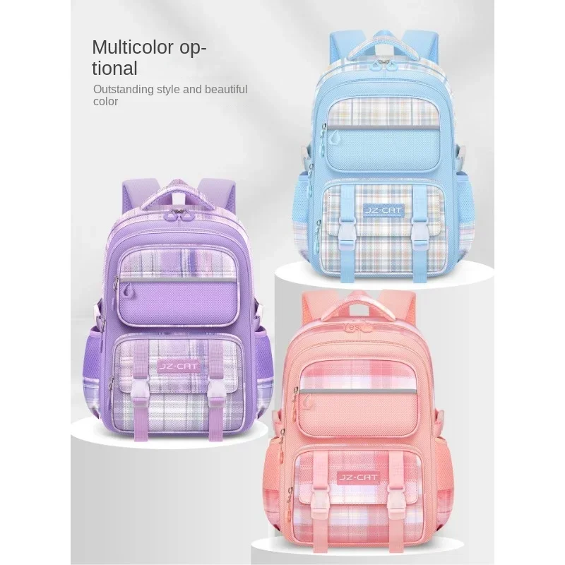 2023 New School Bag Girl Primary School Student Fashion Ultra Light Soft Child Bag Large Pack School Backpacks for Kids Mochilas