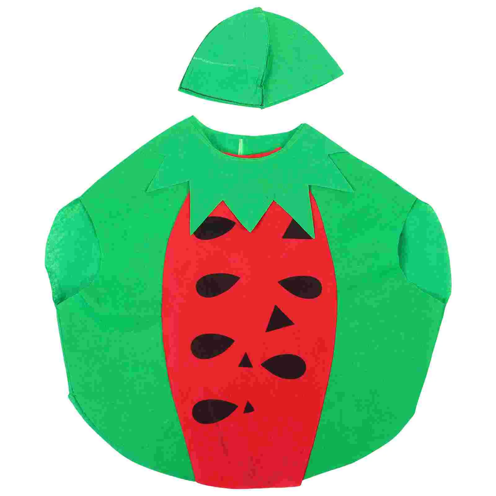 

Children's Costume Clothes for Kids Watermelon Style Halloween Performance Grass