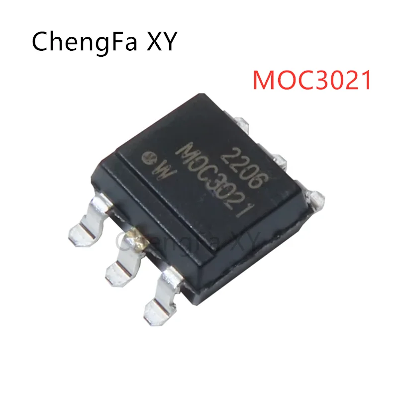 10PCS MOC3021 MOC3022 MOC3023 MOC3063  In Stock SMD SOP-6