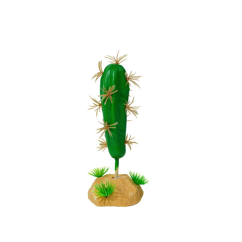 

1pcs Home Decoration Artificial Plants Potting Fake Green Plant Artificial Plant Faux Cactus Decoration Indoor Office Room Decor