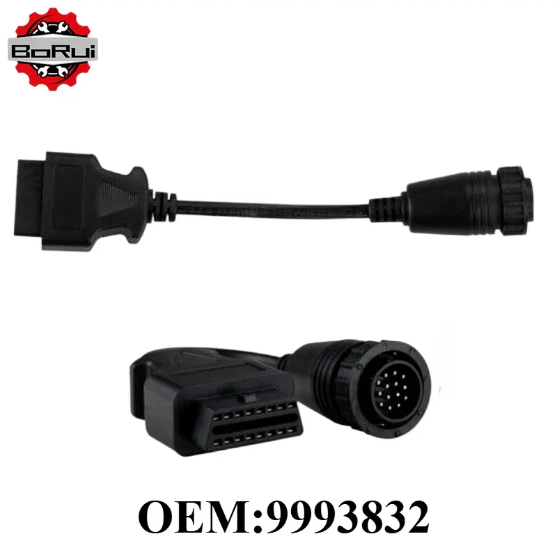 OEM 9993832  1PCS Automobiles Parts 14Pins Cable for Volvo Excavator Truck Vocom Diagnostic Adapter Connector