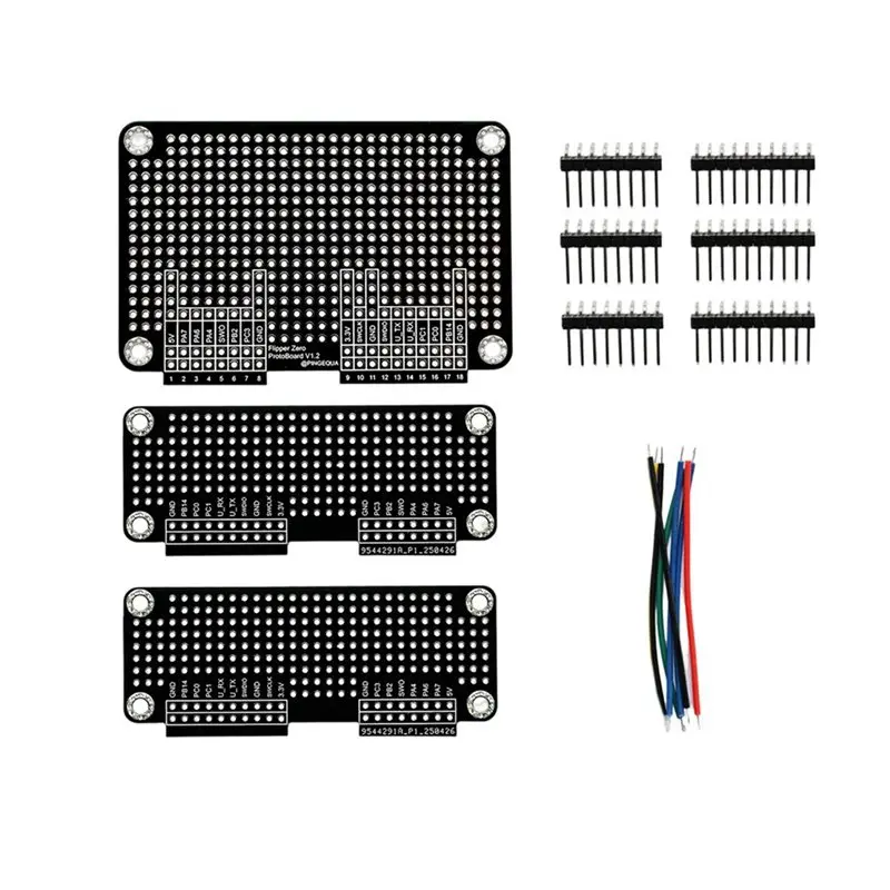 abuo-zero-プロトタイピングボードキット-ブレッドボード拡張セット-大型ボード-1-枚と小型ボード-2-枚が含まれており、一致する-gpio-が付属しています