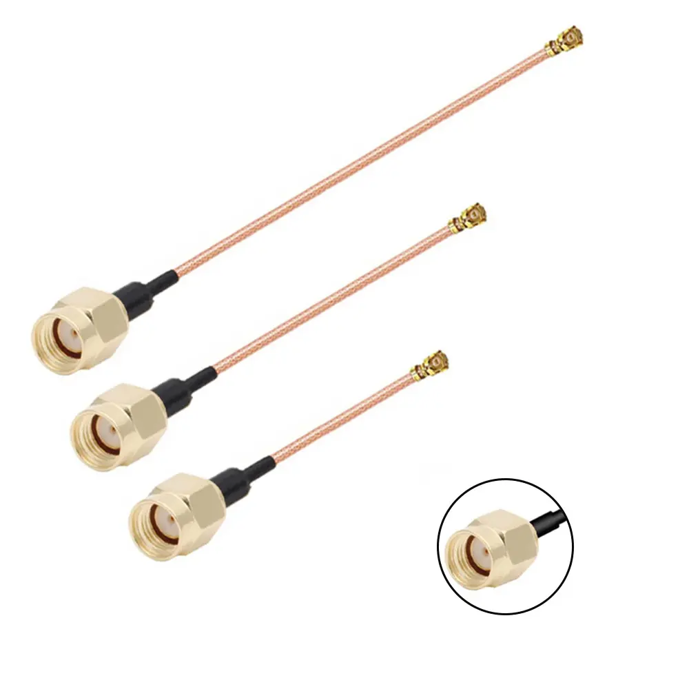 1pcs  SMA to IPEX RG178 Cable SMA Male to u.FL IPX IPEX-1 Female Adapter RF Coaxial Pigtail WIFI Antenna Extension Cable