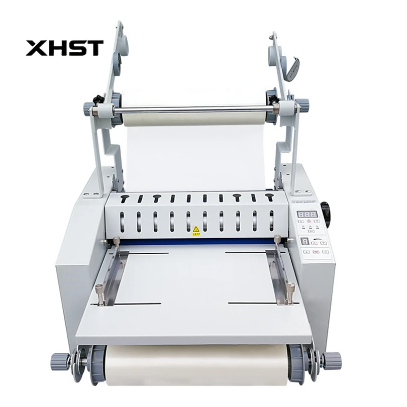 

High Quality Business Card Laminating BOPP Film Machine With Big Steel Roll V370F