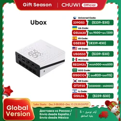 CHUWI UBox Mini PC Ryzen 6600H Processor 6Cores AMD CPU 16GB RAM 512GB SSD Windows 11 Desktop Computer PC 4K Decording WIFI 6 PC