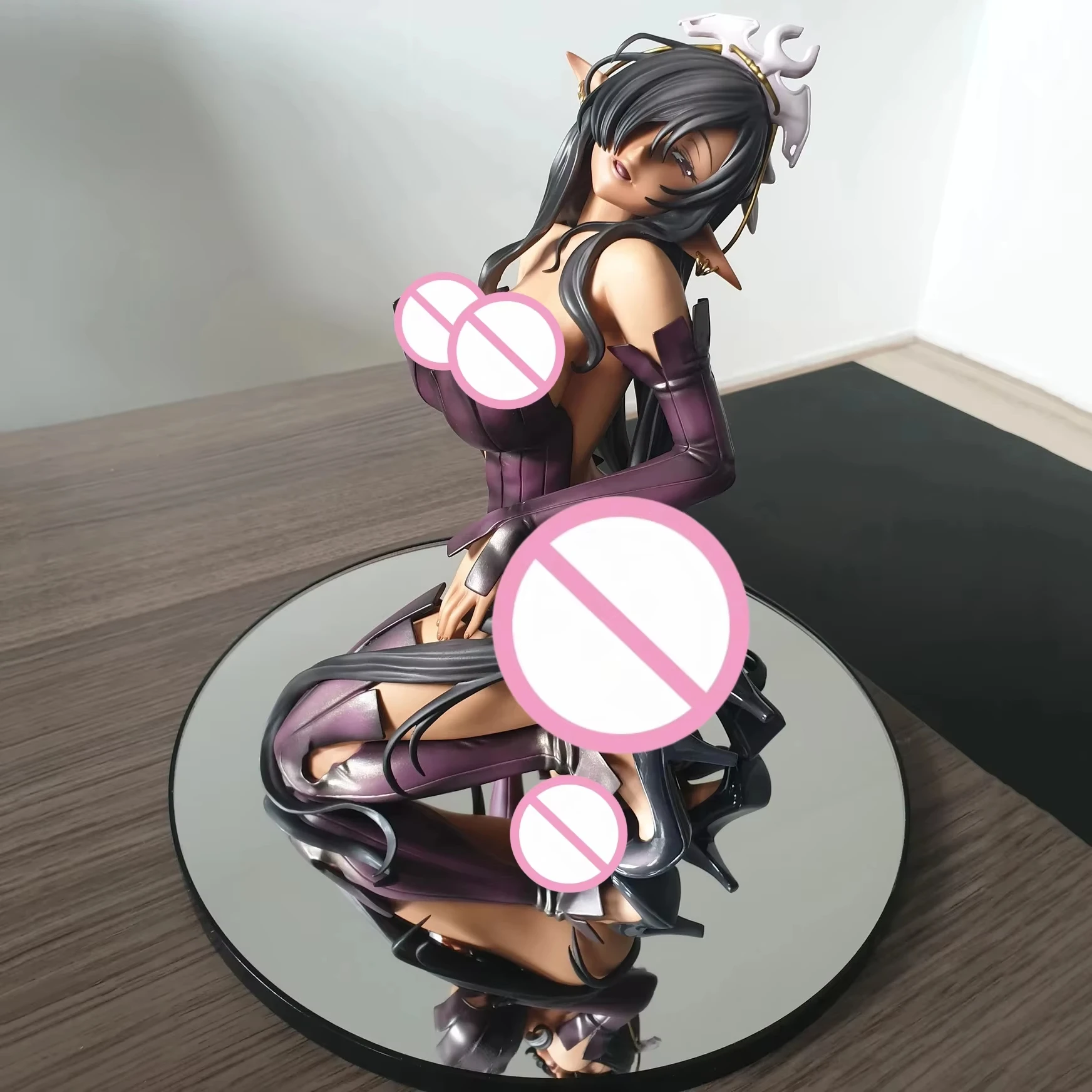 Em estoque ligação nativa kuroinu kedakaki seijo wa hakudaku ni somaru olga discordia adulto ainme figura de ação modelo coletor