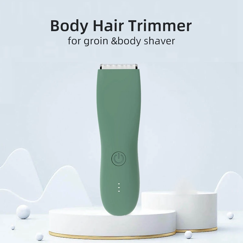 Electric Hair Trimmer For Men Balls Women Lady Shaver Hair Removal Bikini Trimmer Groin & Body Shaver Groomer