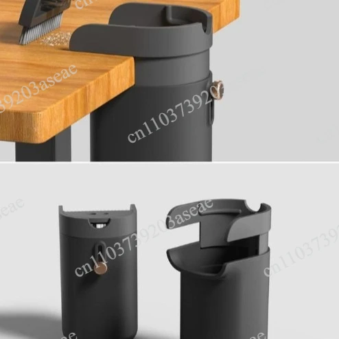Desktop multi-functional office simple storage small object storage device, desktop cleaning small trash can