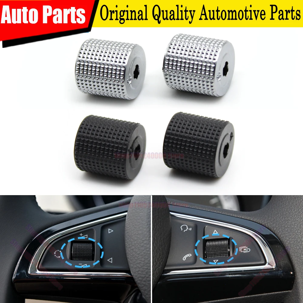 Steering Wheel Switch Button Volume Adjustment Roller For Skoda Octavia Superb Karoq Kodiaq Fabia Rapid Scala Citigo Replacement