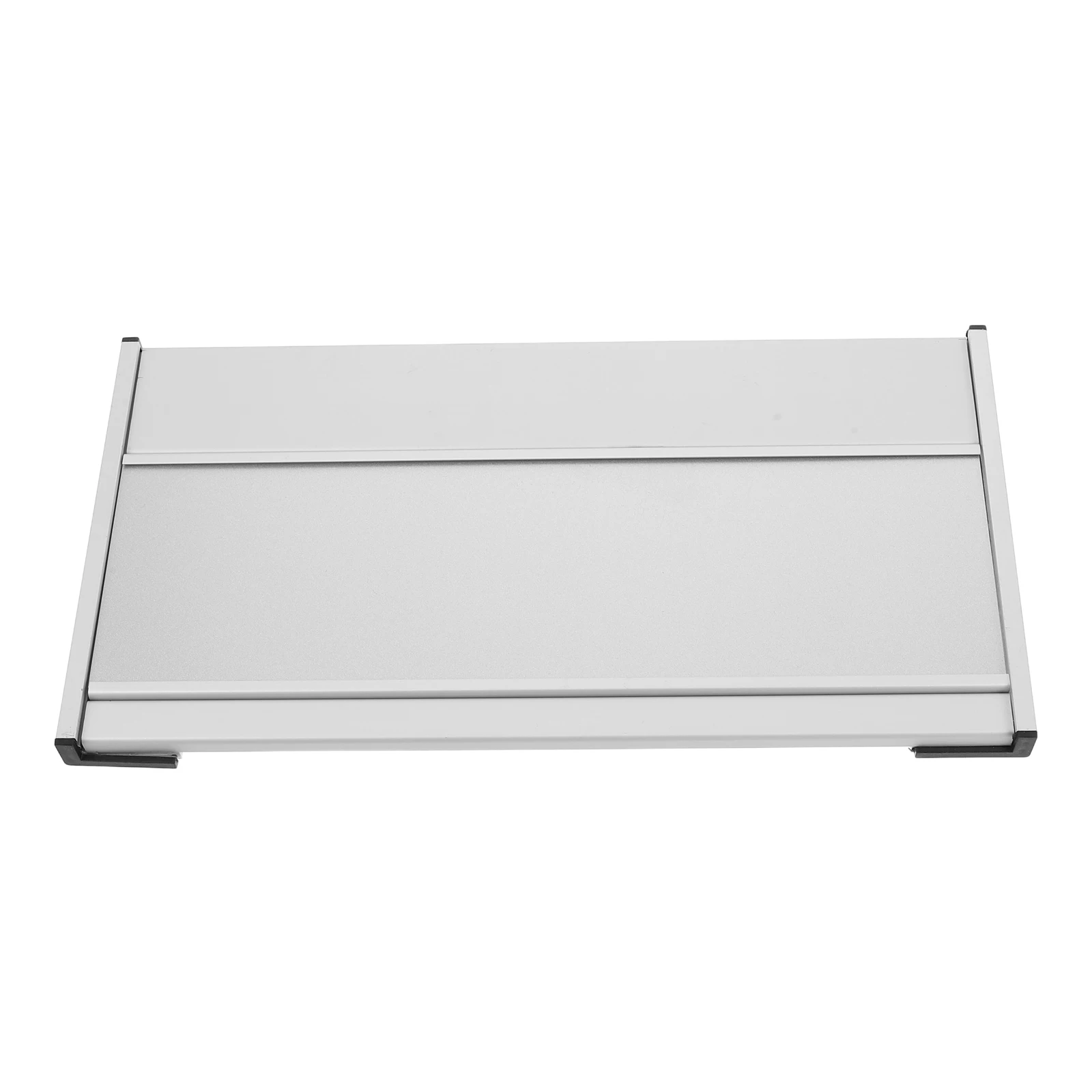 

Department Card Aluminum Door Name Plate Holder Business Sign Alloy Nameplate Slot Office