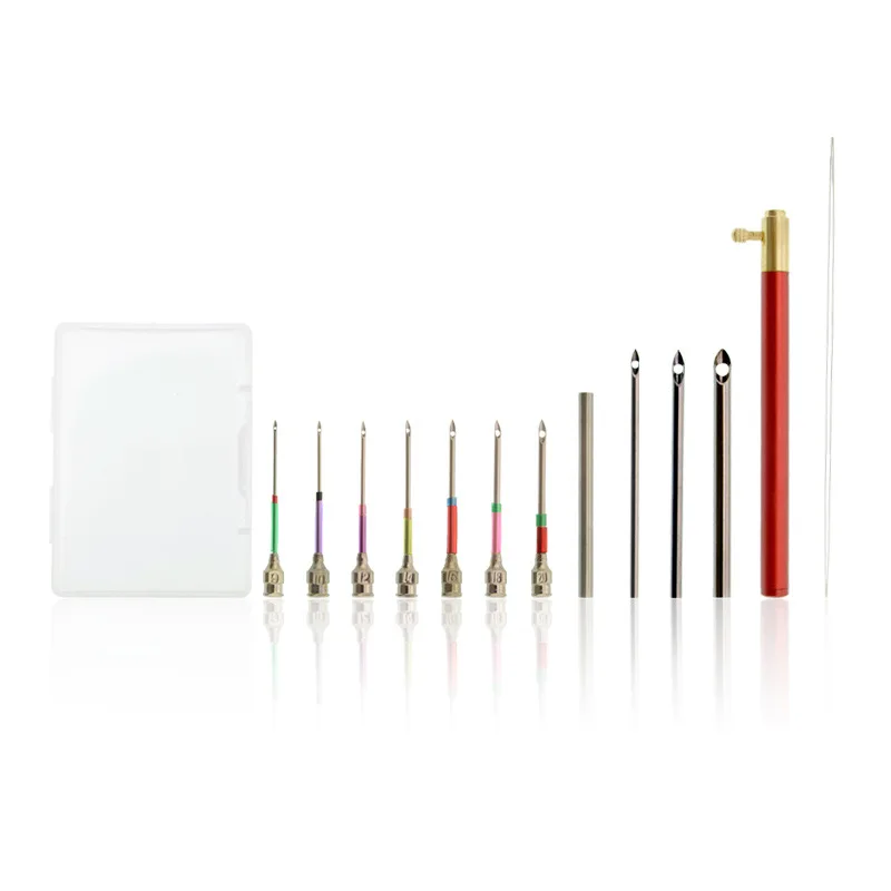 

Punch Needle Embroidery Kits Adjustable Rug Yarn Punch Needle Wooden Handle Embroidery Pen Needle Threader Punch Needle