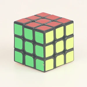Cubo mágico 3x3 adesivo cubo mágico divertido alívio do estresse cérebro impulsionando brinquedos educativos crianças quebra-cabeça competição brinquedo presente 10 principais vendas trocador anatomico bebe - №7
