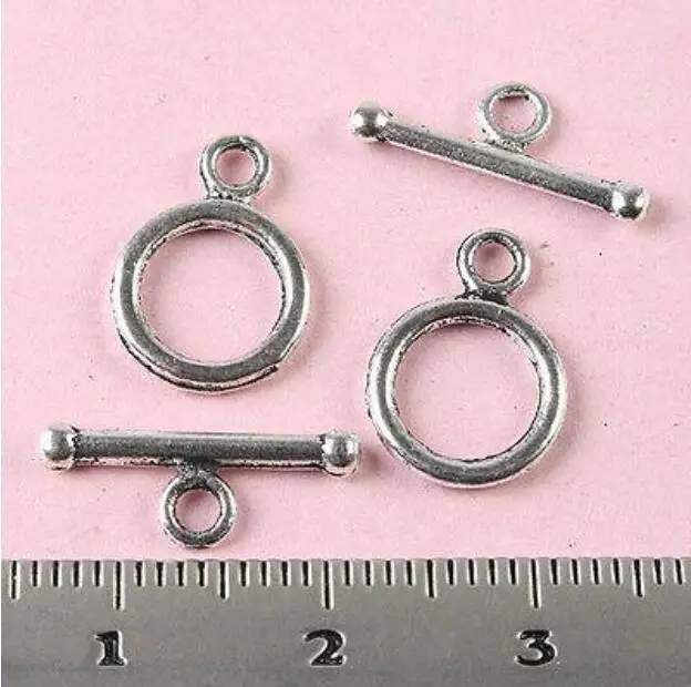 

35sets 13.5x9.9mm bar is 15.6mm round toggle clasps HWH1785