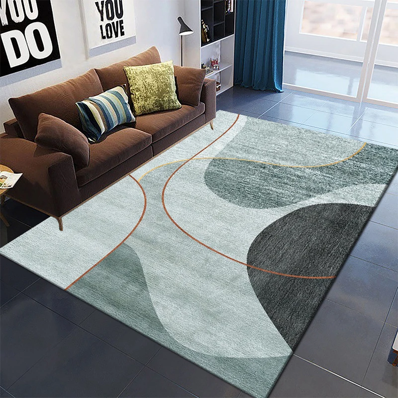 

1 Piece Geometric Pattern Floor Mats, Non-slip and Stain Resistant Floor Mats, Great for Indoor/Outdoor, Front Porch, Living Roo